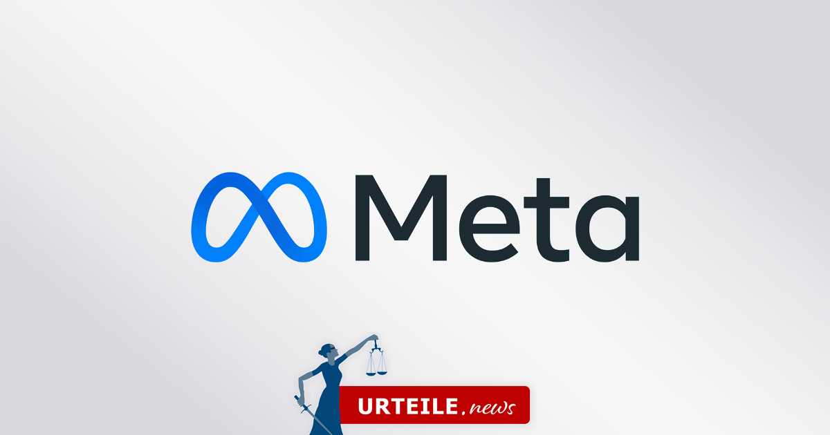 Sie sehen das Logo des Meta-Konzerns, der u.a. für das Soziale Netzwerk Facebook verantwortlich ist