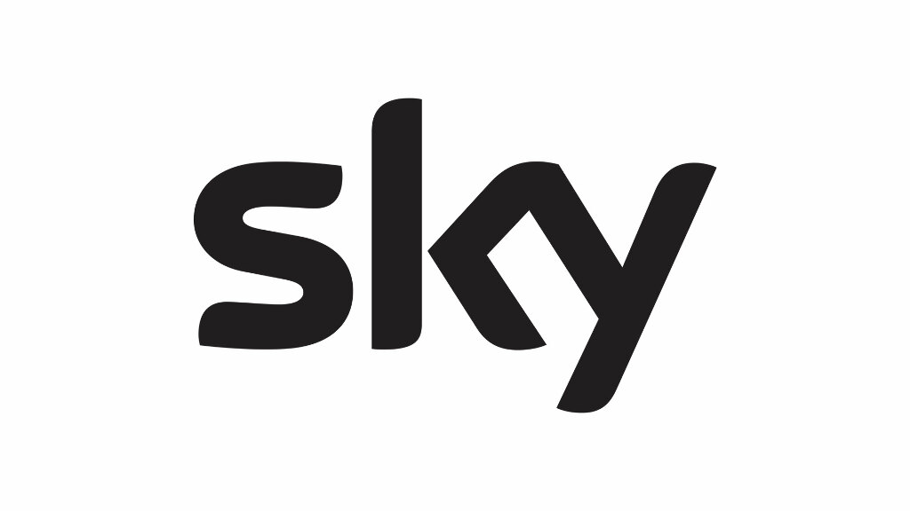 Sie sehen das Logo des Streaming-Anbieters SKY
